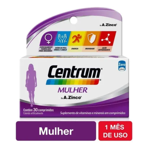 multivitamínico feminino centrum mulher