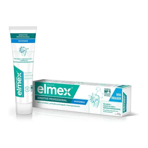 creme dental clareador Elmex Sensitive Whitening