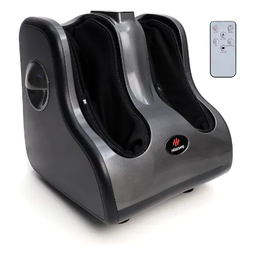 Massageador Elétrico vertical grande com cavidades para pé e panturrilhas